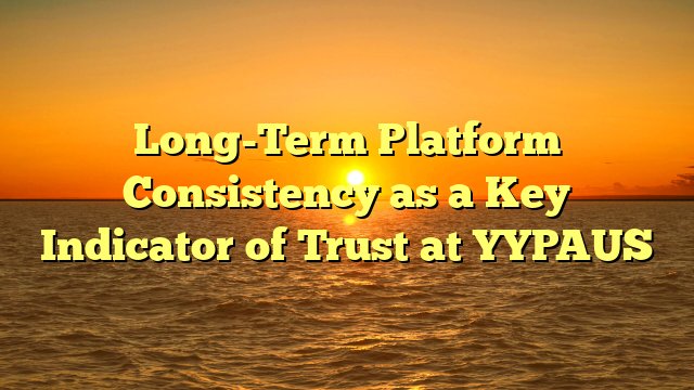 Long-Term Platform Consistency as a Key Indicator of Trust at YYPAUS